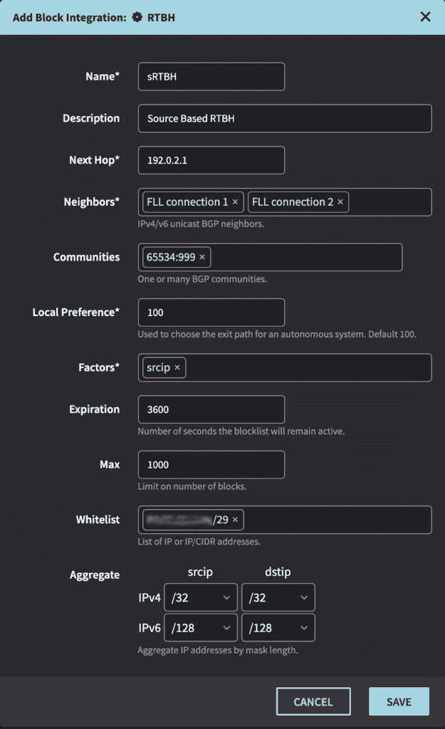 Netography Blog How to setup Remotely Triggered BlackHole Routing