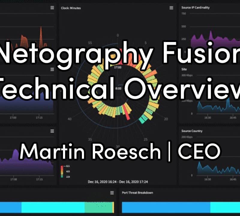 Martin Roesch on Netography's Technical Differentiation