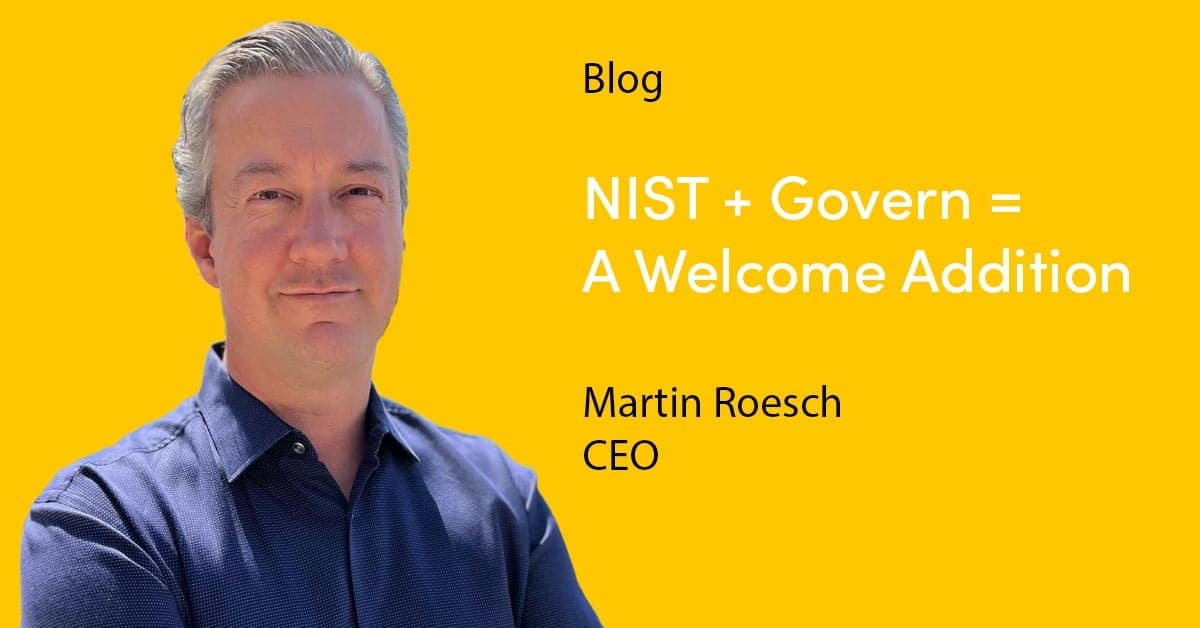 NIST + Govern = A Welcome Addition — Netography